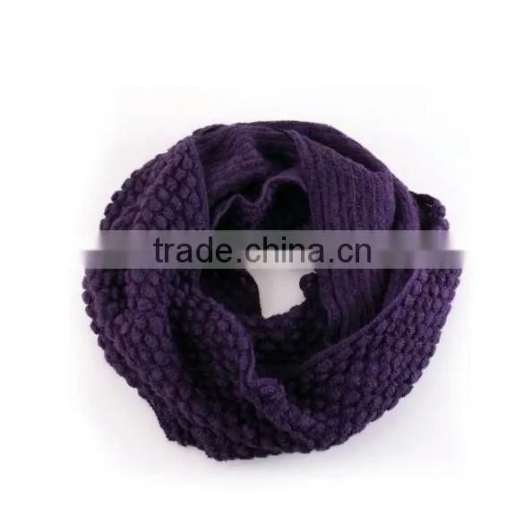 Women's Knit Neck Cowl Wrap Warmers Scarf Flexible Scarf 3455 photo-5