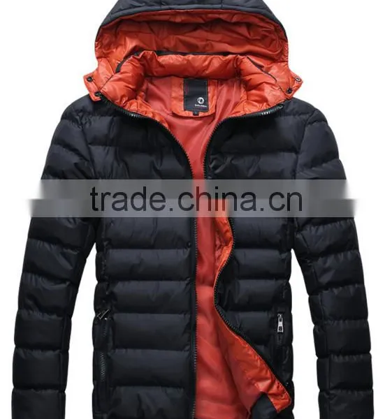 Wholesale Customize Designer Mens Winter Warm Cotton Padded Coat photo-4