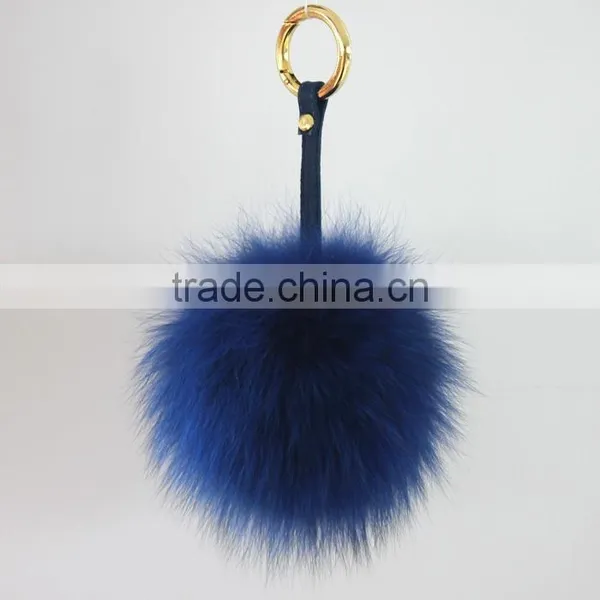 Myfur 2016 Newest Product Attrctive Winter Soft Fur Pompoms/Fox Fur Key Chains photo-5