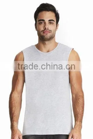 Next Level Apparel Men's Muscle Tank Top - 60% Combed Ring Spun Cotton & 40% Polyester Jersey and Comes With Your Logo photo-3