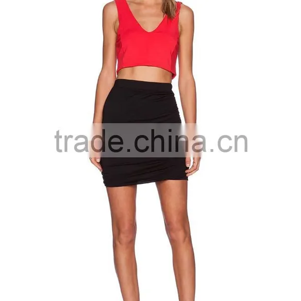 Cotton Lycra Crop Top photo-4