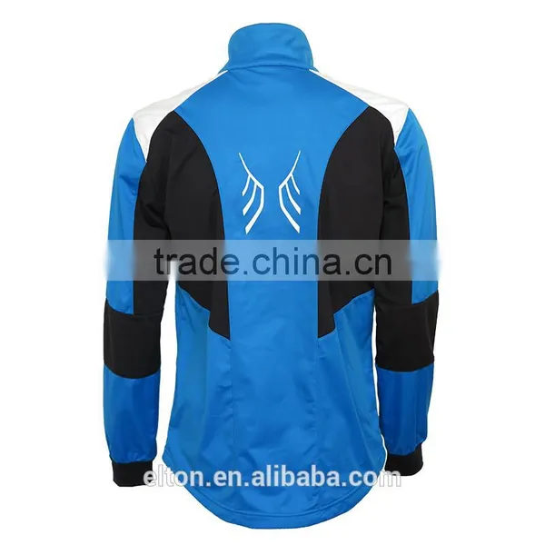 Blue Men's Single Membrane High Quality Soft Shell Jacket photo-2