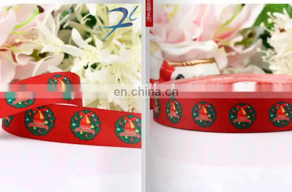 Hot Sell Stock Printed Christmas Ribbon photo-4