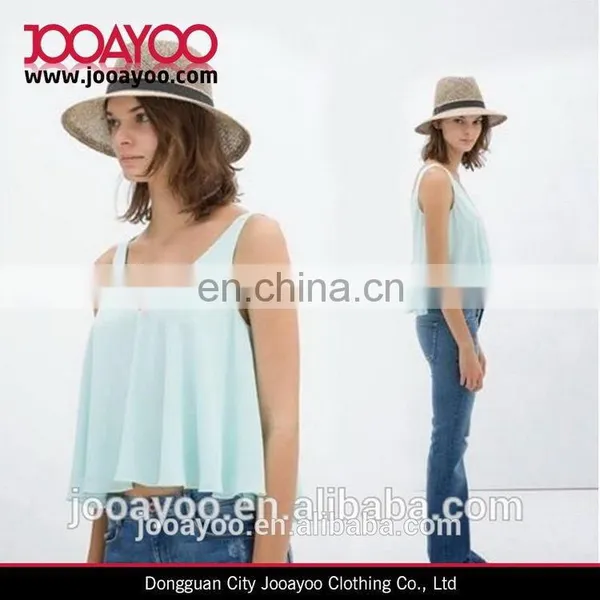 Customized Classical Casual Women Oversized Tank Tops in Bulk