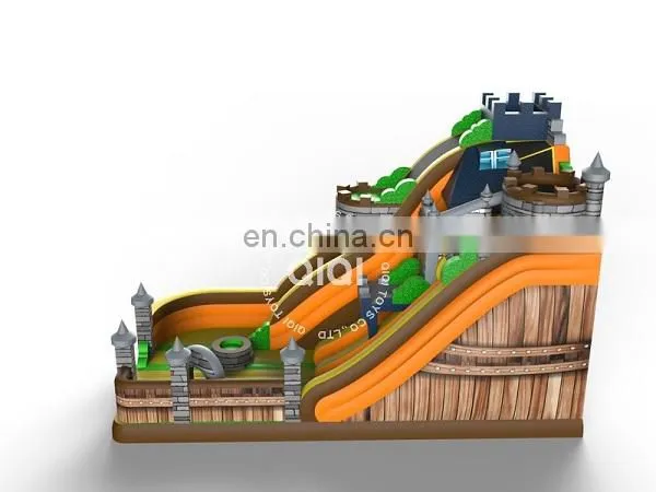 Dry Commercial Inflatable Water Slide Slip n Slide, Giant Inflatable Slide for Kids and Adult photo-2