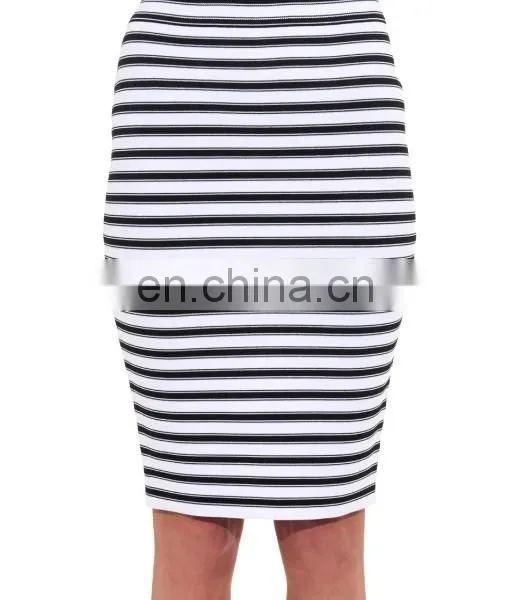 2016 New Arrivel Striped Pencil Skirt photo-3
