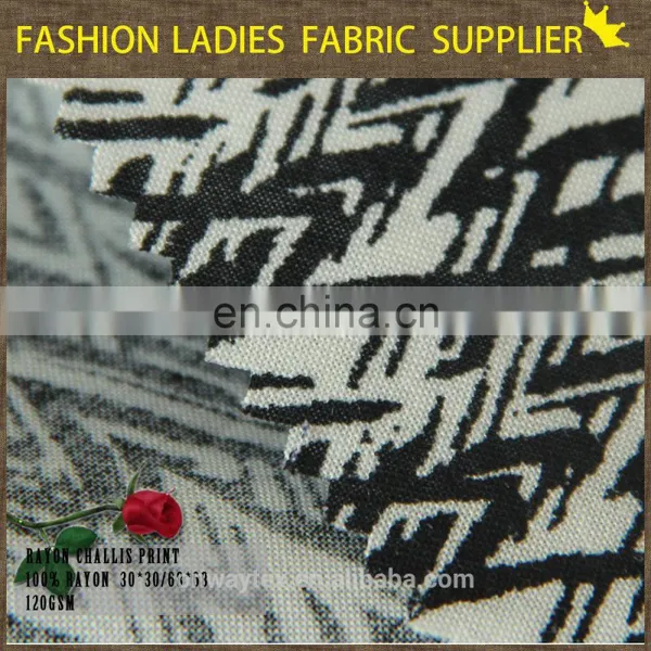 Classical Pattern for Wear Check Design Printed Rayon Shirting Making Fabric photo-6