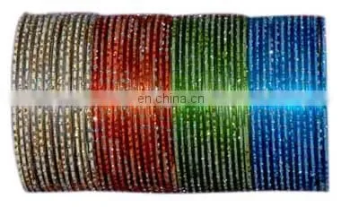 Wholesale Metal Bangles - Indian Party Wear Metal Bangle - Bollywood Style Metal Bangles photo-3