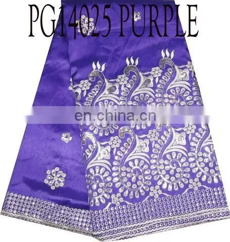 George Lace With Shinning Sequins and Neat Embroidery(PG14025) photo-3