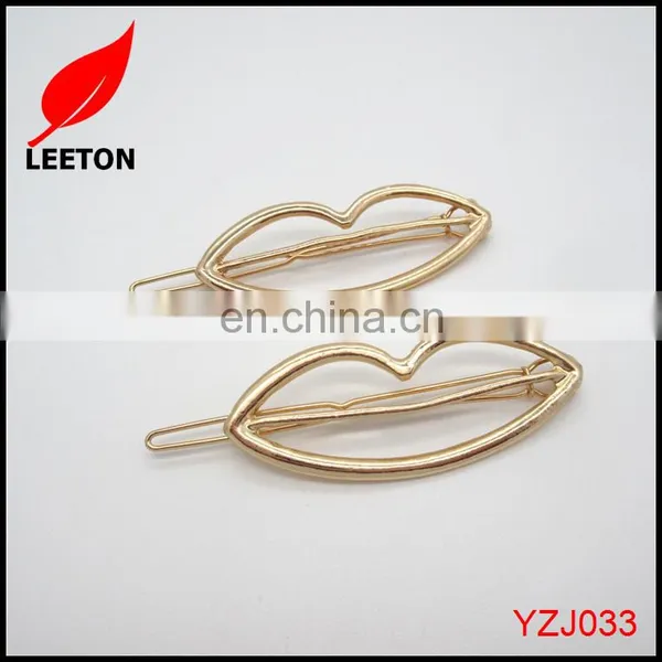 Factory Supply Mouth Shape Lady Fancy Fashion Hair Clip photo-2