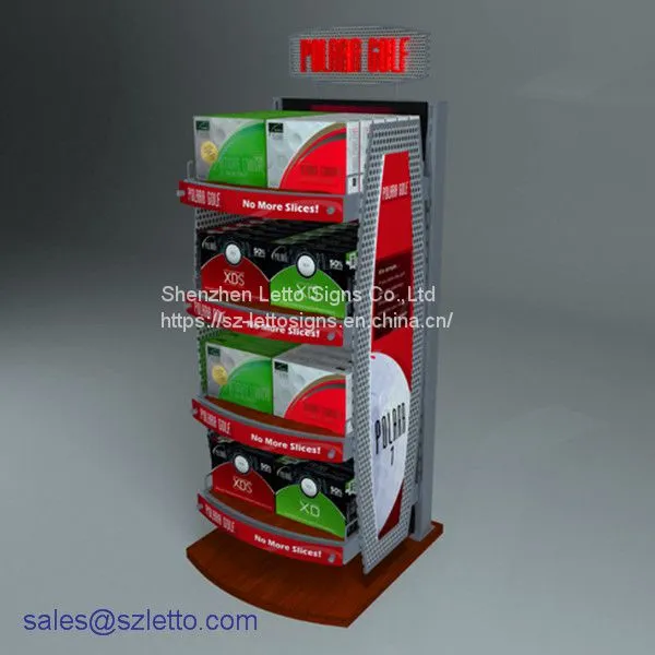 Retail Store Metal Display Stand for Battery photo-4