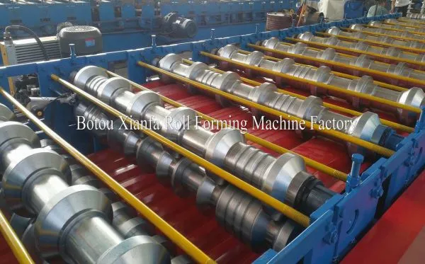 Double Layer Roof Sheet Roll Forming Machine photo-4