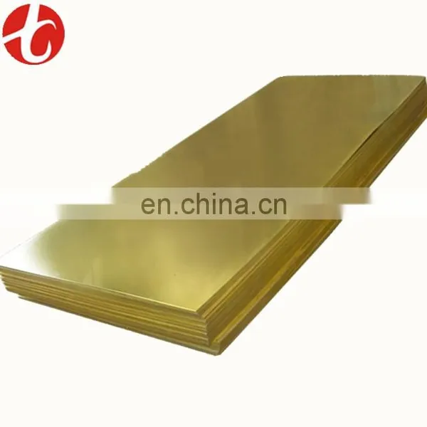 Polished Antique 1/2 Hard C26000 C27000 Brass Sheet / Brass Plate photo-4