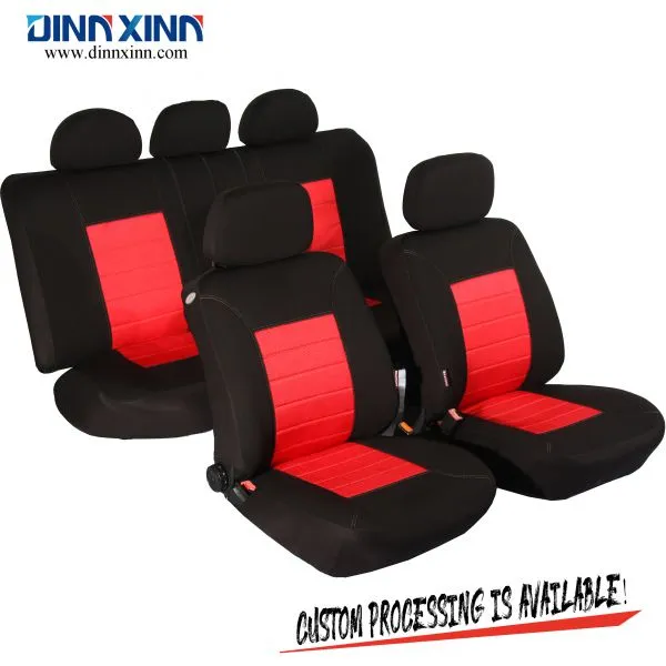 DinnXinn Suzuki 9 Pcs Full Set Sandwich Universal Car Seat Cover Manufacturer China photo-5