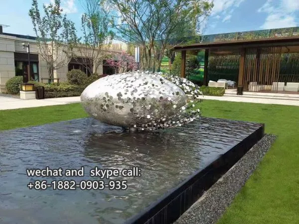 Large Metal Abstract Craft Landscape Tree Sculpture photo-2