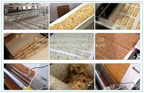 Nutritional Cereals Bars Making Machine Manufacturing Process photo-2