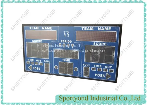 Multi-functions Electronic Scoreboard for Basketball Handball Volleyball