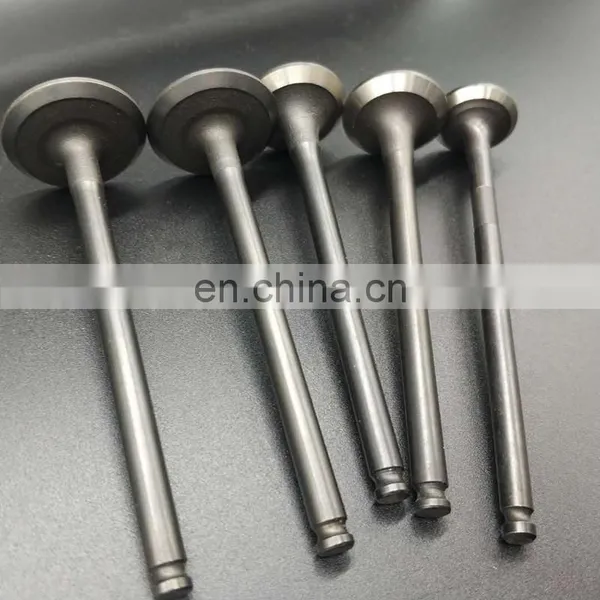 Stainless Steel Engine Valves for Nissan VG20DT 300ZX VG30D VG30 3.0L 350Z VQ35DE Supertech Black Nitrided Titanium Retainers photo-3