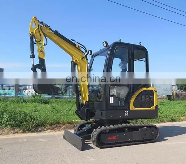 FREE SHIPPING Crawler Mini Excavator Mini Digger Price With Rubber Track photo-7