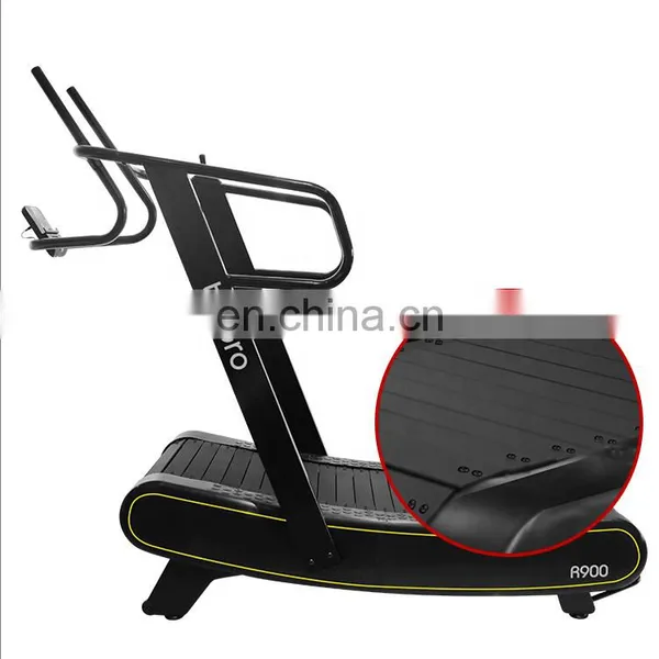 Curved Treadmill & Air Runner Wholesale Treadmill for Gym Use Support Sample Commercial Unpowered Hot Sale Running Machine photo-4