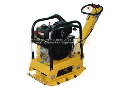 High Quality Gasoline Engine  HGC125 Series Plate compactor for Soil Compaction