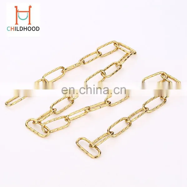 Customize Nickle Free Colorful Plastic Coated Combined Decorative Chain
