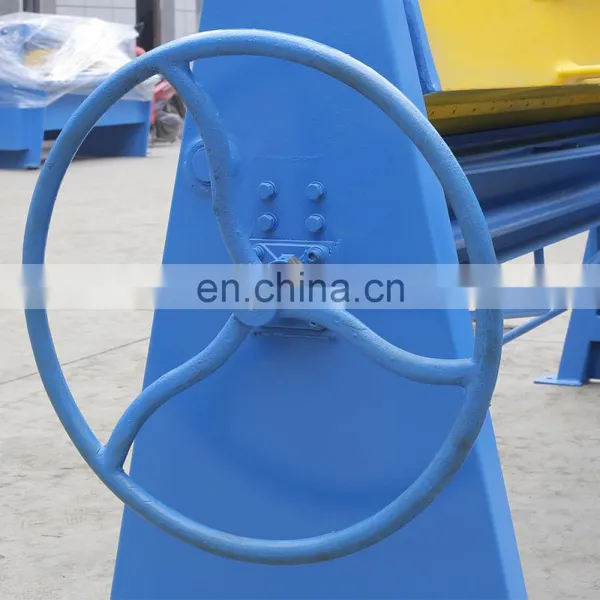 Factory 8ft 10ft Manual Press Brake Machine 1.5mm 3000mm Bending Metal Sheet Manual Folder Machine photo-3