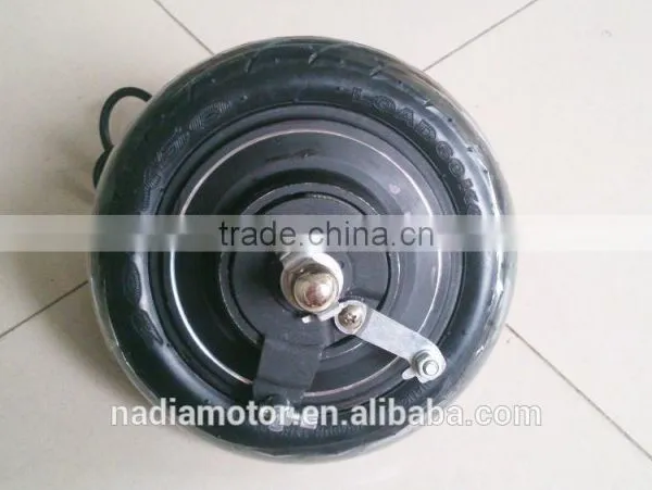 8 Inch Brushless Gearless Electric Scooter Motor Hub Motor Brushless Hub Motor Gearless Hub With Braking Device photo-3
