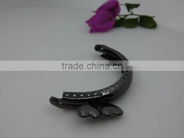 Factory Price Gun Color 8.8*4.8cm Metal Purse Frame for Ladies Purse photo-3