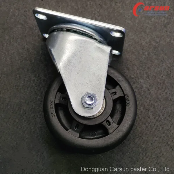 3.5 Inch Swivel Casters for Oven Special Medium Duty Heat Resistant Casters High Temperature 250℃ Caster Wheels photo-3
