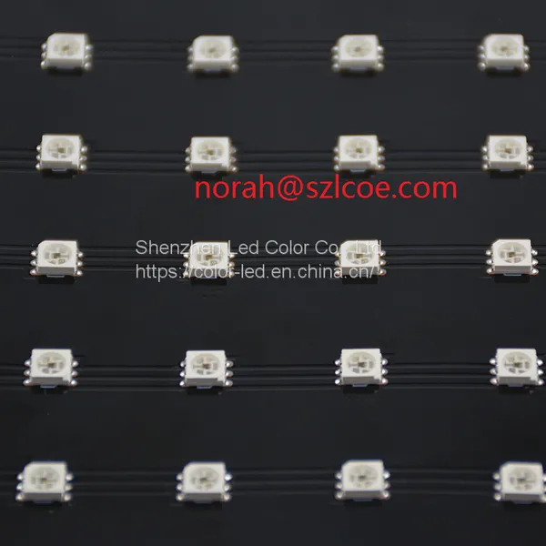 DC5V LC8812B WS2812 8X8 8X16 16x16 Rgb Led Bendable Matrix Led Pixel Control Led Panel photo-3