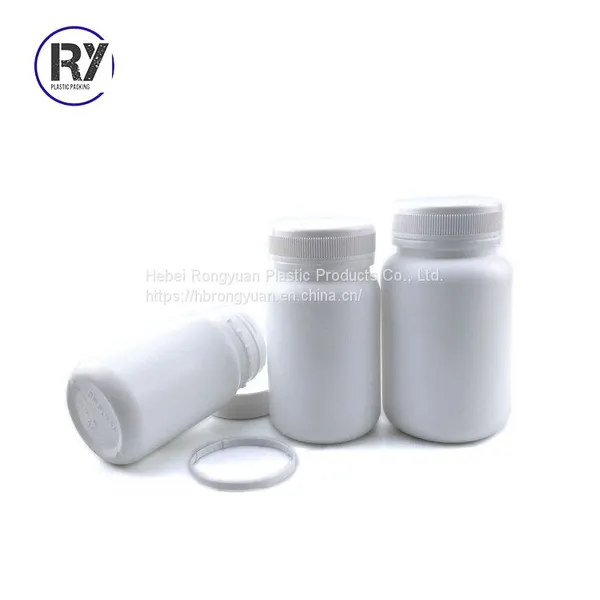 Pharmaceutical COA 4oz 5oz 150ml 120ml White HDPE Plastic Tablet Capsule Empty Bottle With Lids photo-2