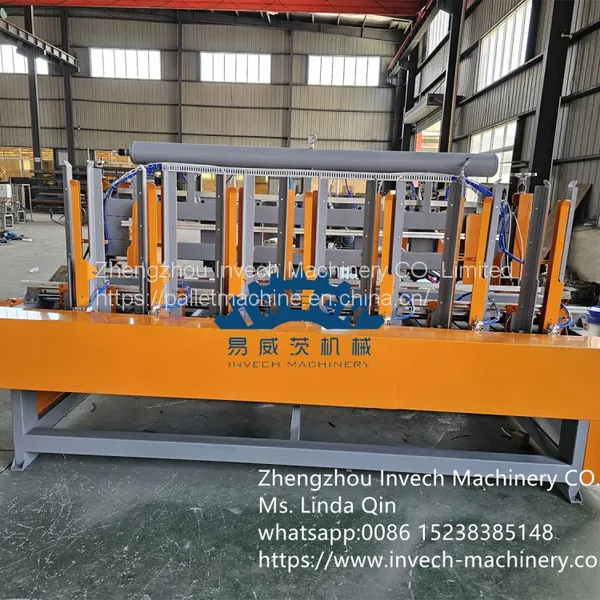 Photovoltaics Pallet Leg Assembly Machine Wood Pallet Machine photo-2