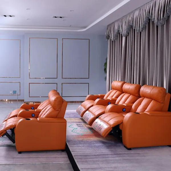 Home Theater Sofa, Space Smart Cabin, Multi-functional Electric Movie Theater, Private Video Room Sofa photo-2