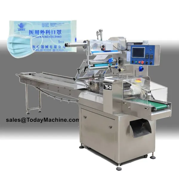 Customization Pillow Flow Packing Protein Energy Bar Biscuit Chocolate Bar Wrapping Machine photo-4