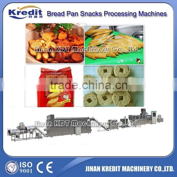 Bread Pan Production Line/Wheat Bread Machine/Inflated bread snacks Machine/Automatic Bread Pan Snacks Processing Machines