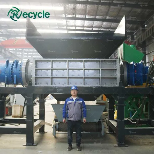 Full Automatic Scrap Metal Sheet Steel Rod Aluminum Frame Shredding Crushing Equipment photo-2