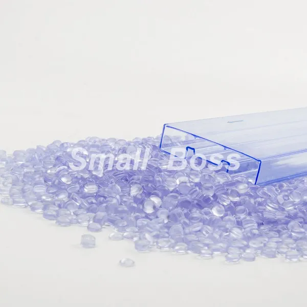 Anti-static Transparent PVC Granules for IC Packaging Tubes
