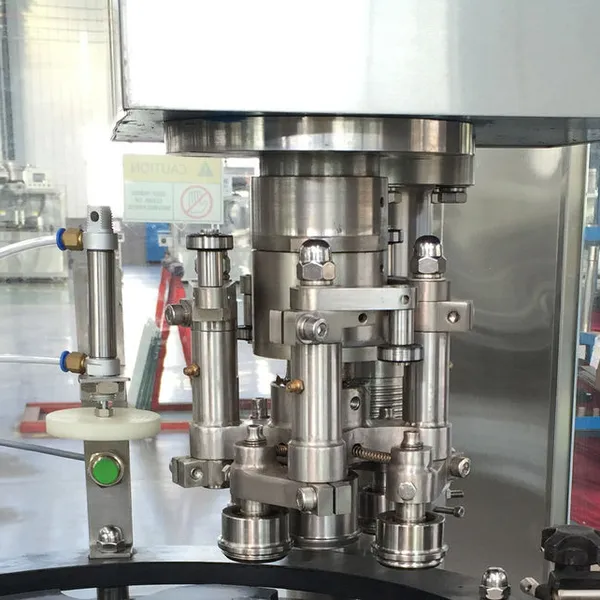 Semi-Automatic Counter Pressure Glass Bottle Filler for Beverage and Juice Production