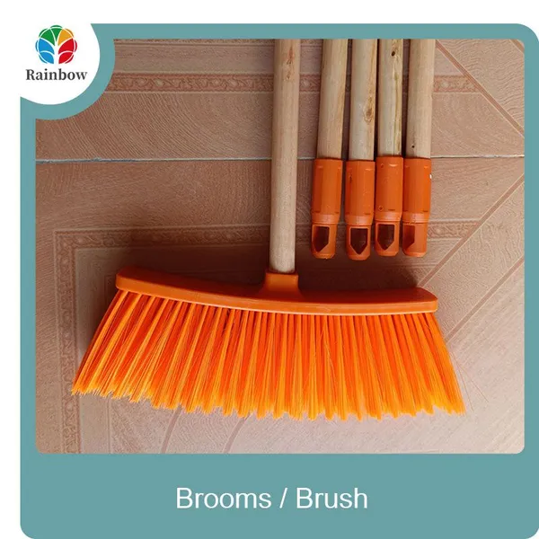 China Wholesale Angel Broom Customized Plastic Broom for Household Cleaning Hand Hold Broom