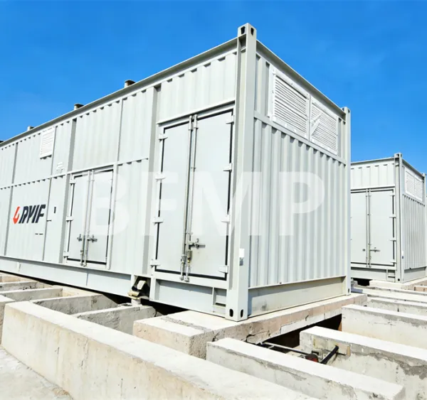 10MW Containerized HFO Power Plant for Industry and Mining Standby Power Station photo-4