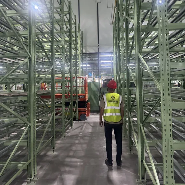 Industrial-Grade Steel Racks for Automated Warehouse and Robot Applications