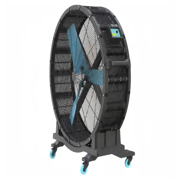 Large-diameter industrial exhaust fan, low speed, high air volume, prevents air-conditioning sickness by circulating airflow