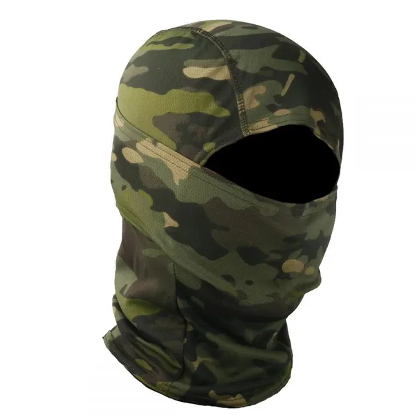 Breathable Camo Balaclava Quick Dry Stretch Full Face Mask for Hunting Cycling Outdoor Sports photo-3