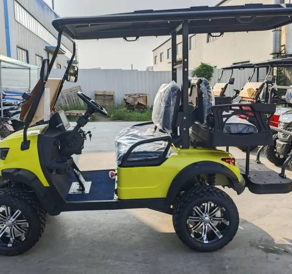 New-style Oulilang Four-wheel Electric Golf Cart, Property Patrol Vehicle. From the Source Factory With Quality Assurance, Sightseeing Vehicle photo-3