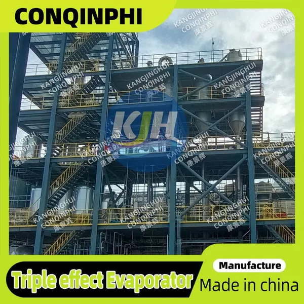 Industrial Multi-effect Evaporator With 4-Effect Design and Energy Recovery Rate Up to 95% photo-2