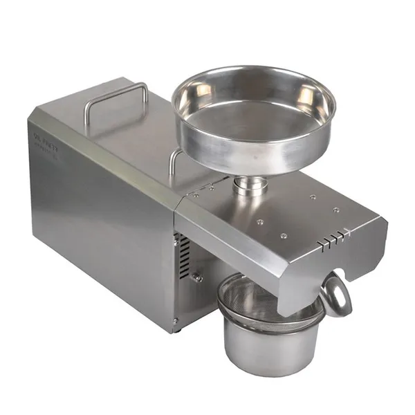 MO-Qdmdch Cold Hot Press Oil Machine 1.5KW Stainless Steel GW022 Automatic Peanut Sesame Walnut Sunflower Seed Oil Extractor