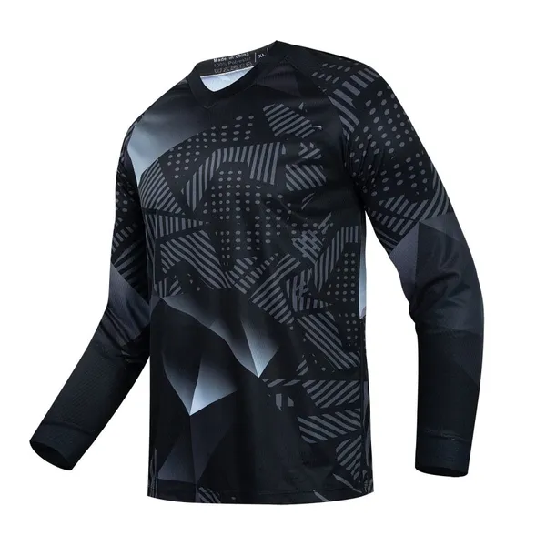 Custom High Quality Winter Plus Size New Jersey Motocross Cycling Road Dirt Bike Riding ATV MTB DH Racing Long Sleeve Shirt