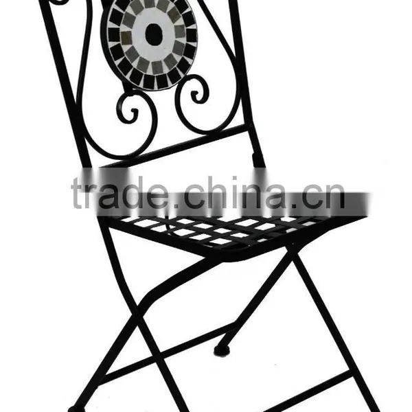3PC Mosaic Bistro Dining Set Outdoor Furniture photo-4