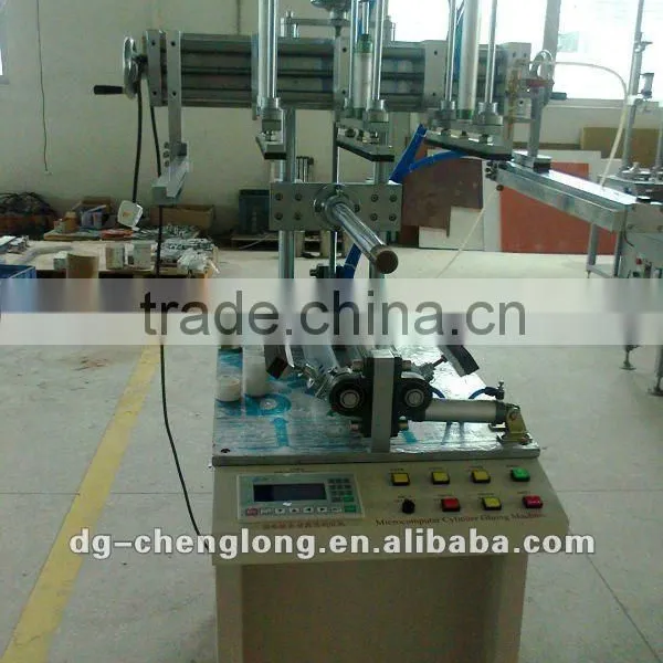 Semiautomatic PVC PET Plastic Cylinder Machine photo-3